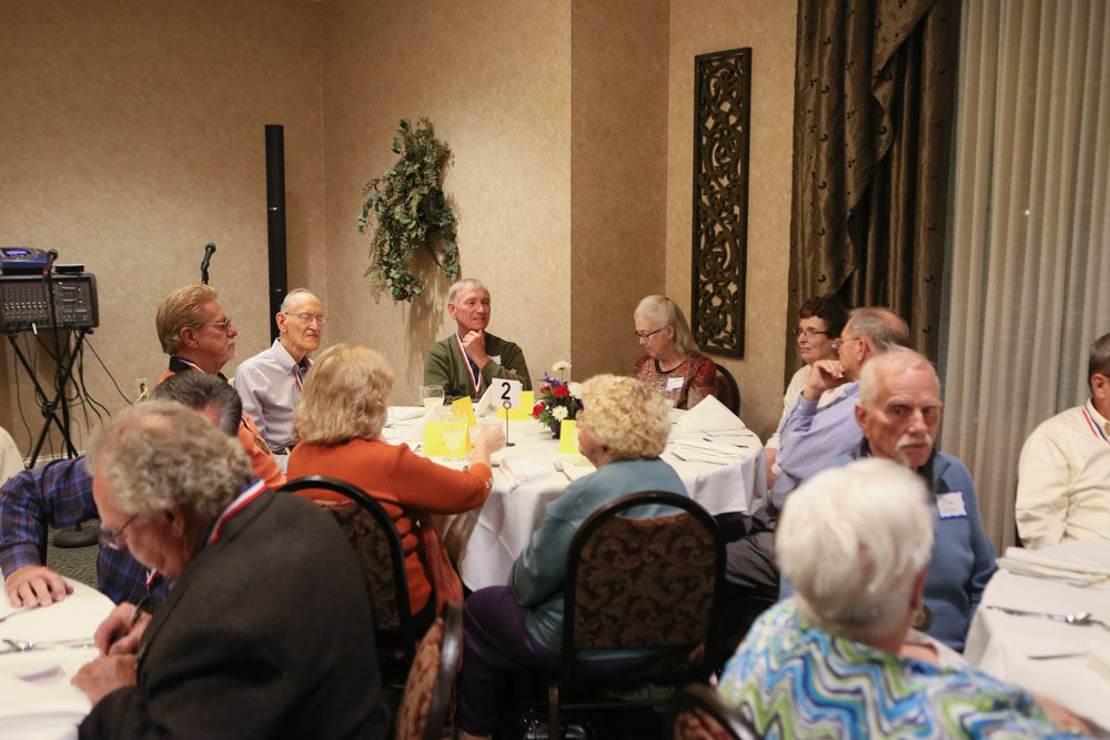 Annual Veterans Day dinner in the Geisen Reception Centre